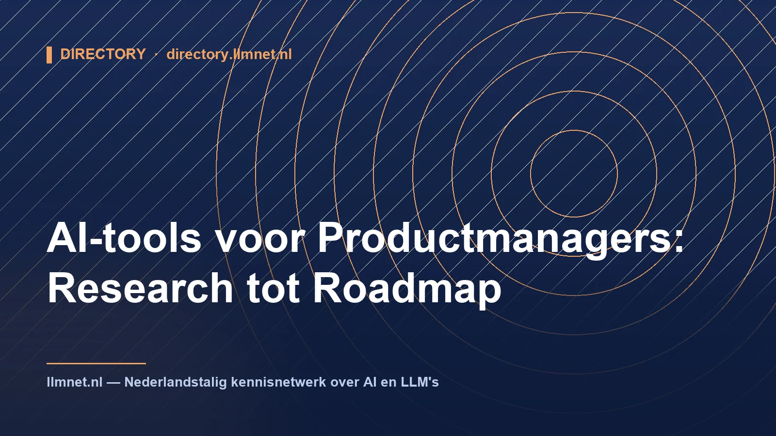 AI-tools voor Productmanagers: Research tot Roadmap