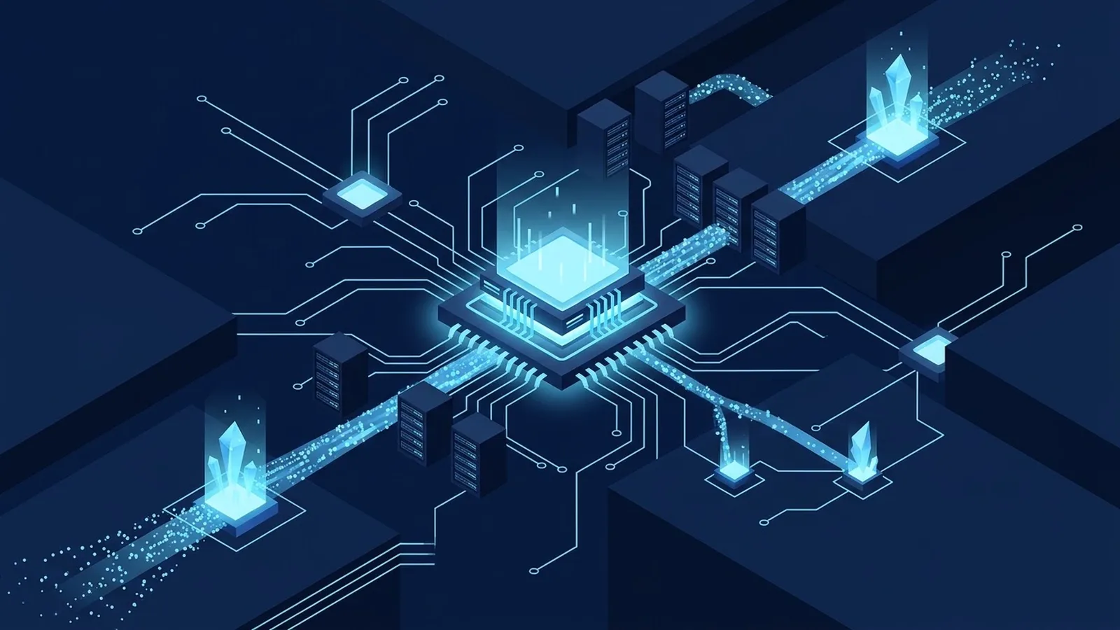 Illustratie: Inference-hosting: GPU-clouds en serverloze API's